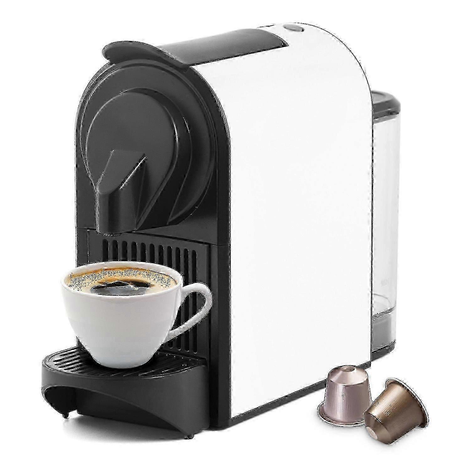 Italian Coffee Machine Capsules for Home & Office Use - Automatic & Small Grinder with Concentrated Coffee Mode