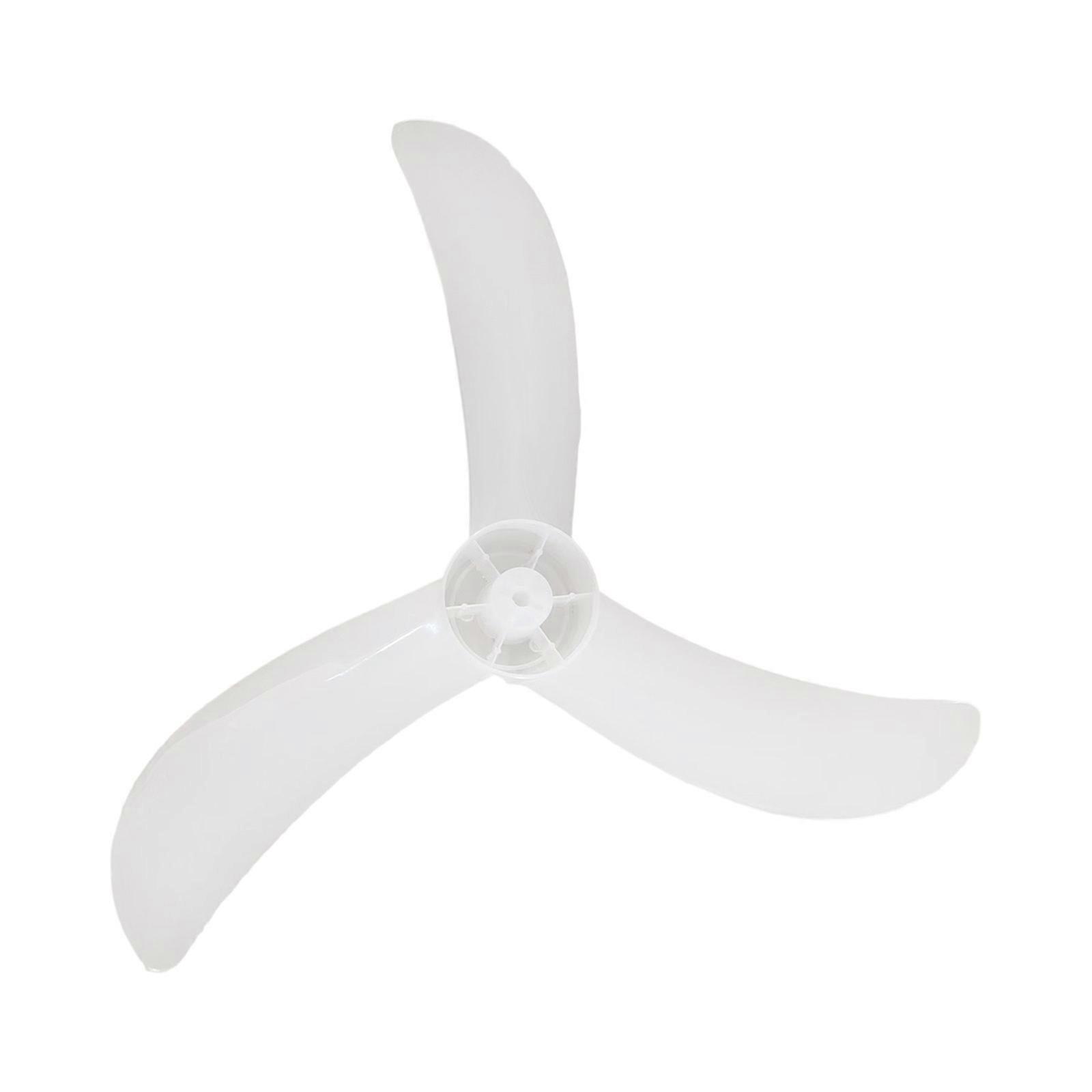 Hélice de plástico para ventilador de 16/18 polegadas, conjunto com 3 pás, para ventiladores de 16/18 polegadas, peças de reposição para ventiladores elétricos, acessórios para casa e escritório, multicolorida.