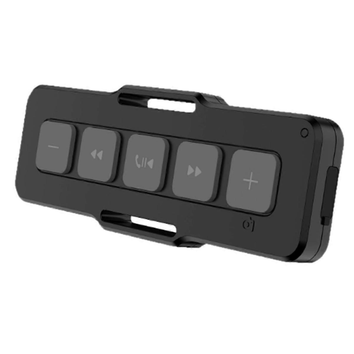 Wireless Bluetooth-Compatible Remote Hands-Free Phone Call Helmet Earphone 5 Keys MP3 Music Player