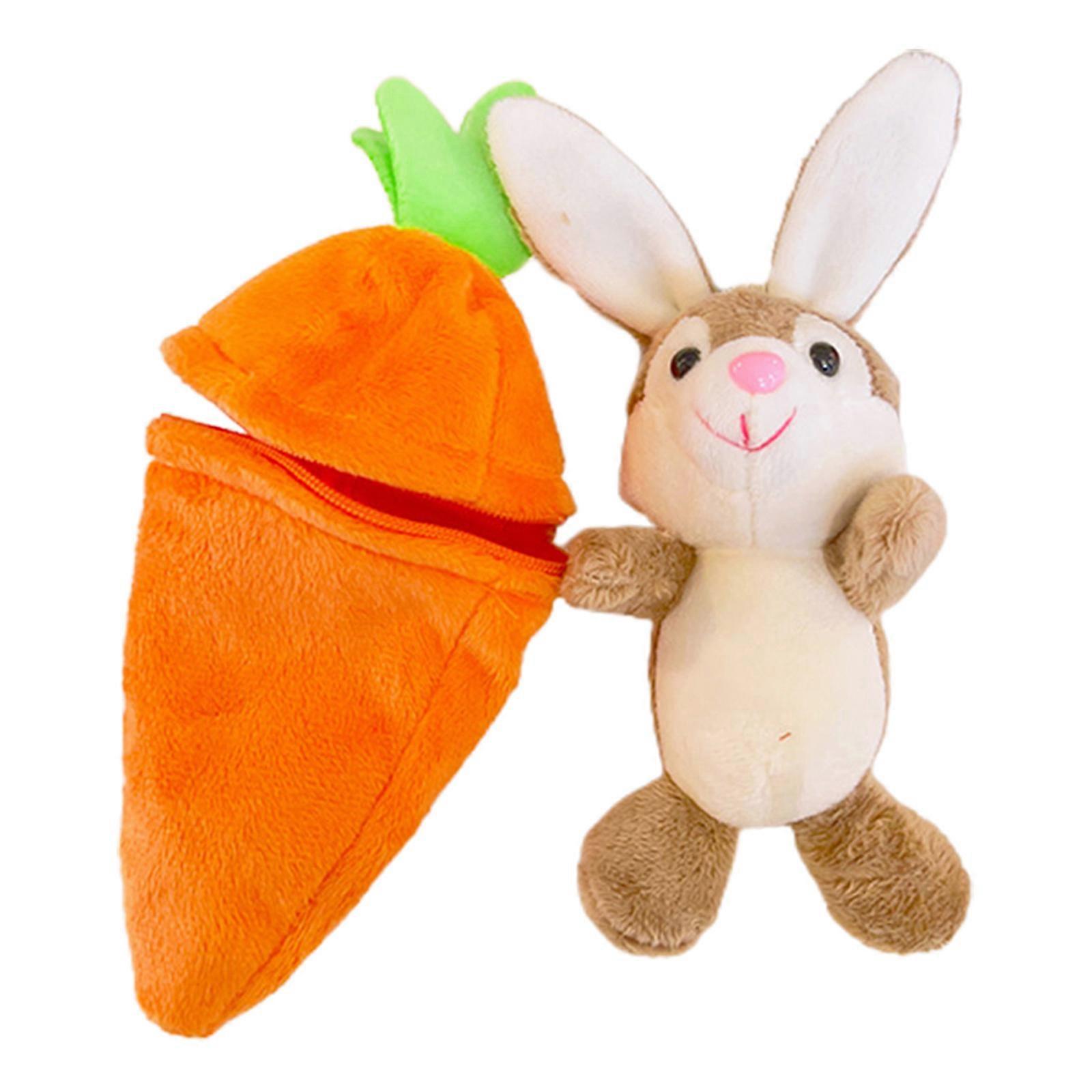Carrot Keychain Rabbit Pendant for Decor Use 3Pcs Hanging