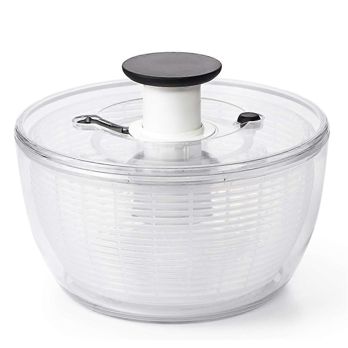 Salad Spinner Large Lettuce Spinner Kitchen Gadgets, Large Salad Spinner Vegetable Washer, High Efficiency for Kitchen