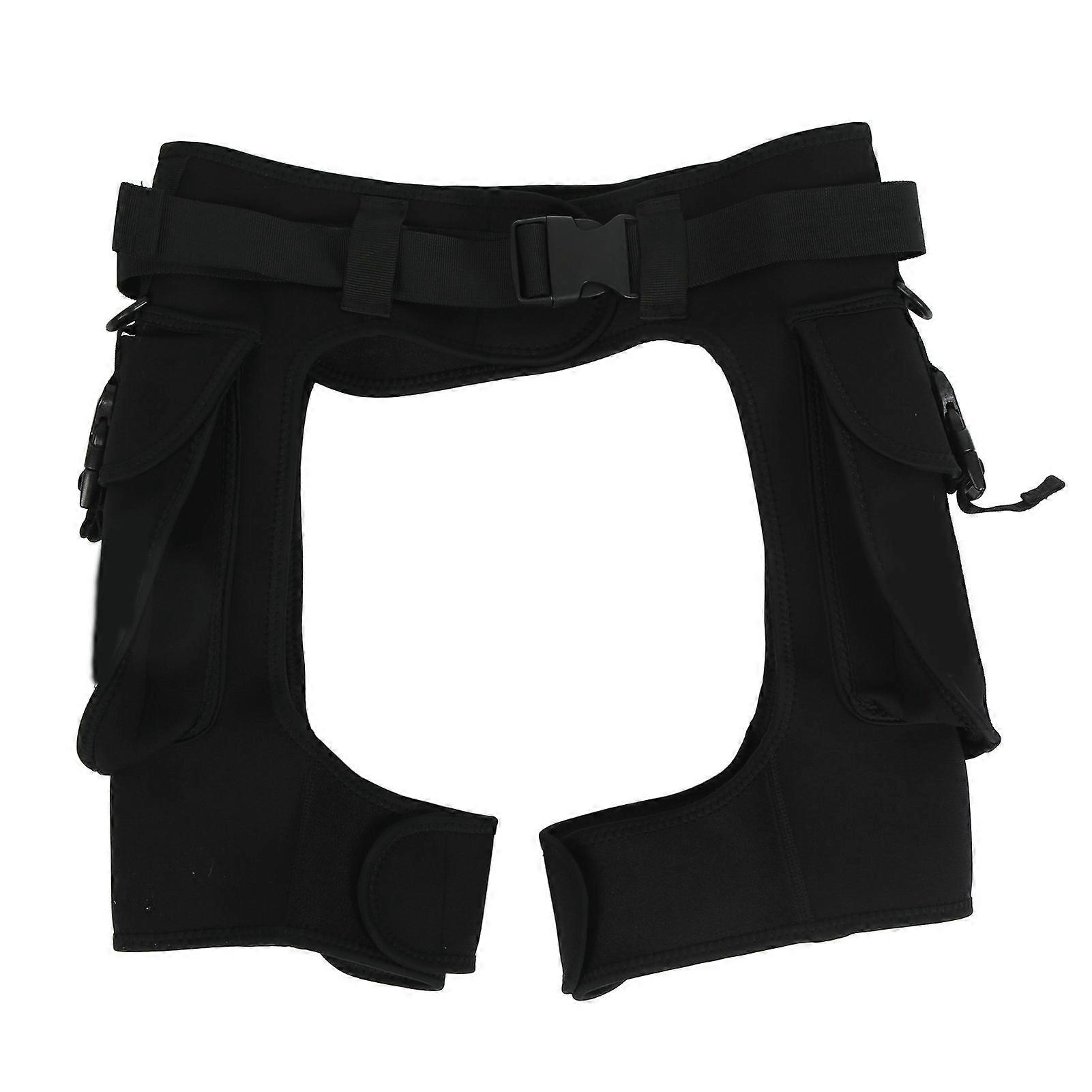 2.5mm Open Crotch Diving Shorts Wetsuits Shorts Water Work Pants for Snorkeling Swimming XL Length (5254cm) Waist (100107cm)