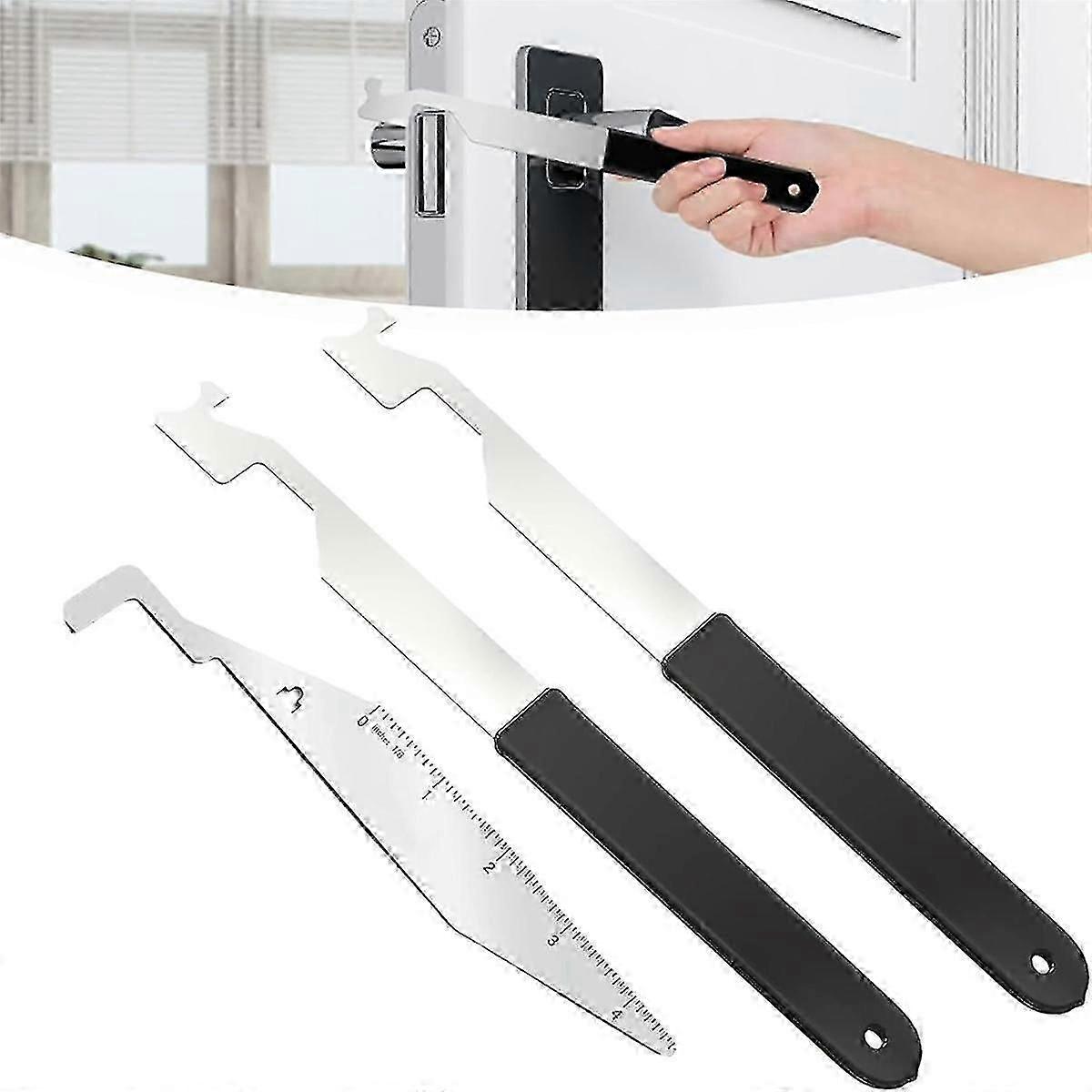 3 pcs fire pick door opener spring steel multipurpose tool