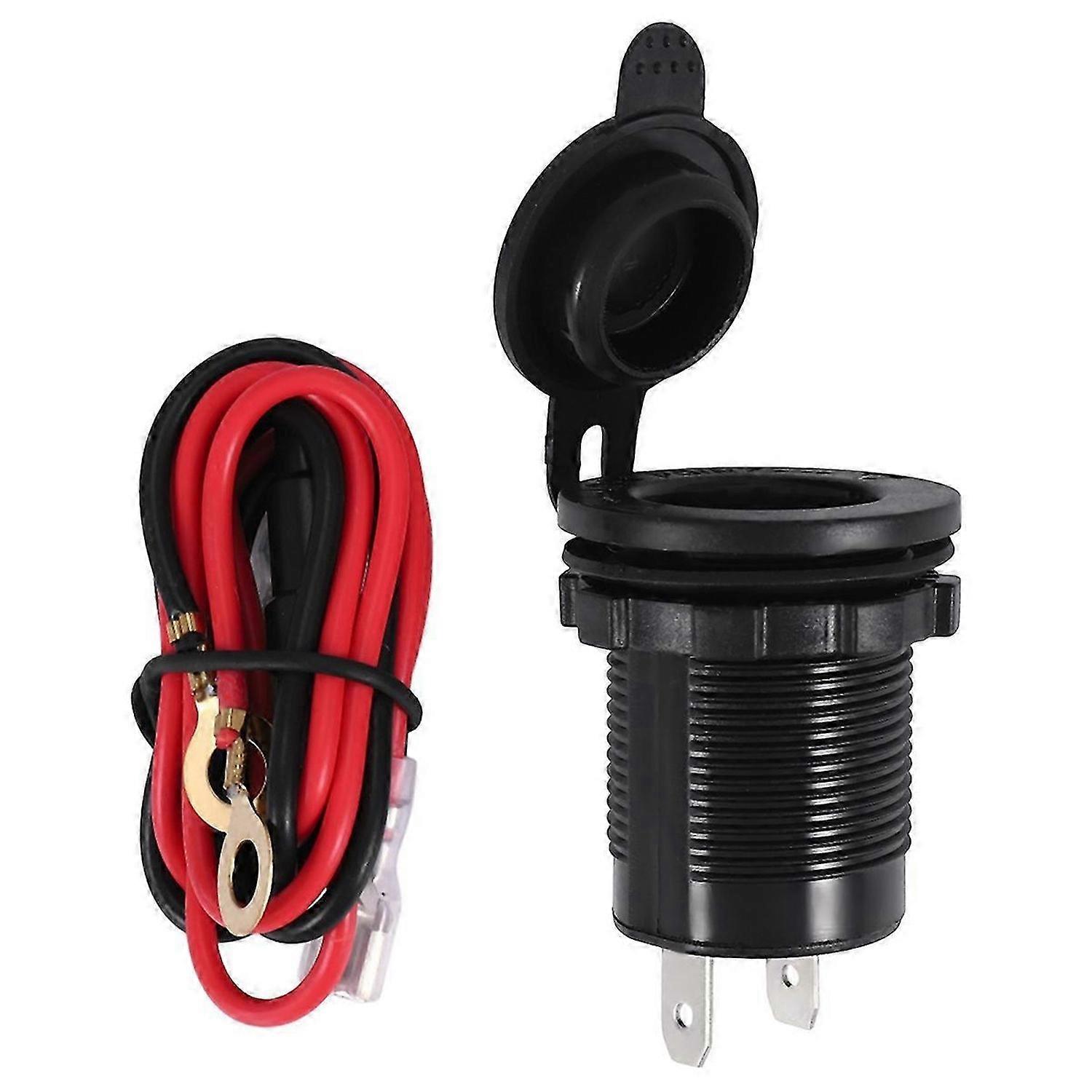 Outlet socket lighter incl. 60CM cable board socket Motor car 12V / 24V