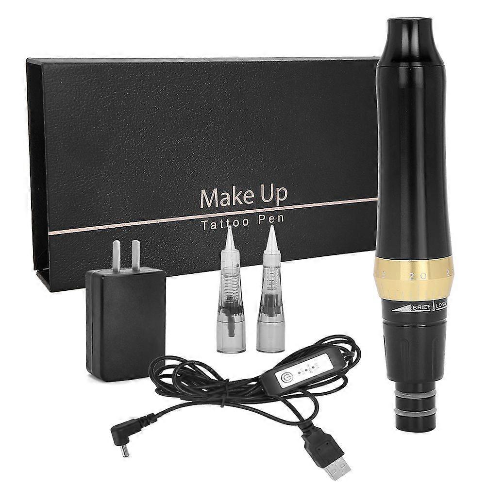 Microblading Machine SemiPermanent Eyebrow Lips Tattoo Makeup Tattoo Pen US Plug 100240V