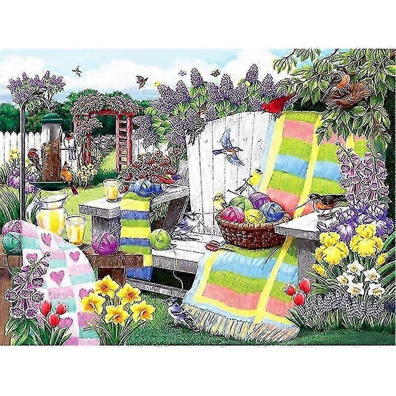 Diy Diamond Painting Four Seasons Cross Stitch Diamond Painting Pattern Full Drill Display Rhinestone Home Decor Gift