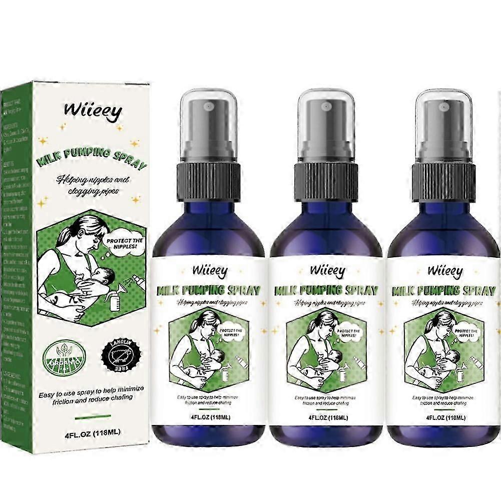 Milk Pumping Spray Moisturizing Unclogging Nipples Pump Lubricant Spray for Breastfeeding