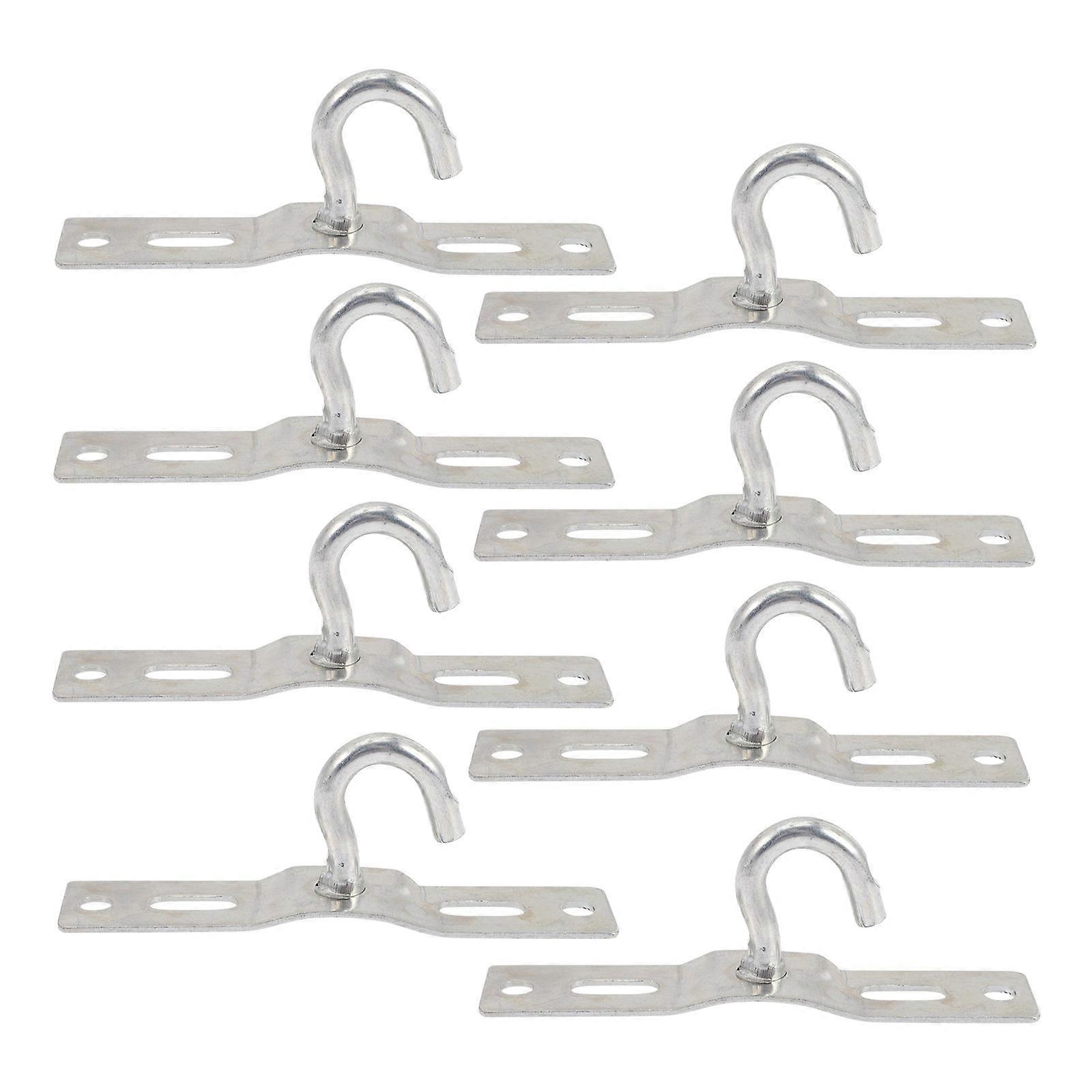 Light Fixture Mounting Bracket for Chandelier Light Fitting 10Pcs Silver Iron