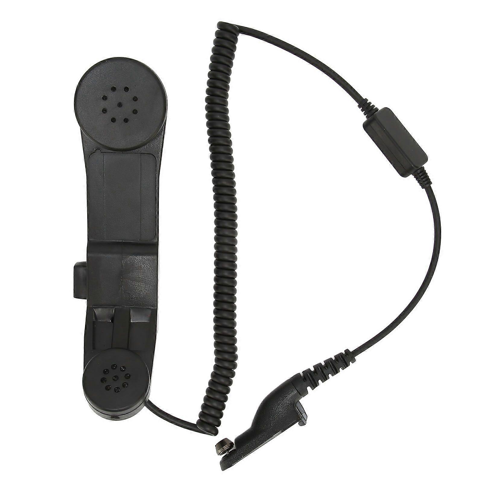 H250 Handheld Speaker Mic for Motorola P8668 APX2000 P8268 APX6000 APX7500 DP4601 Intercom Adapter