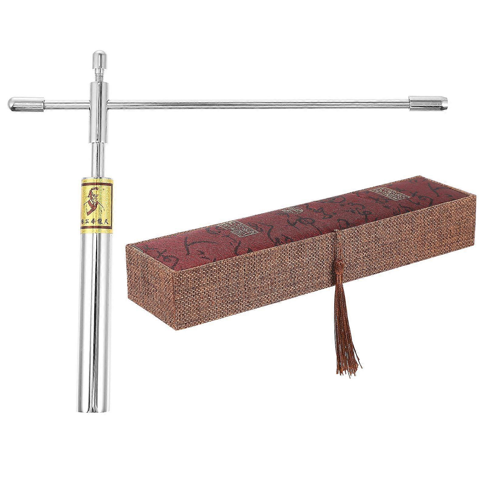 1 Set Copper Dowsing Rod Water Divining Rod Portable Feng Shui Probe Tool