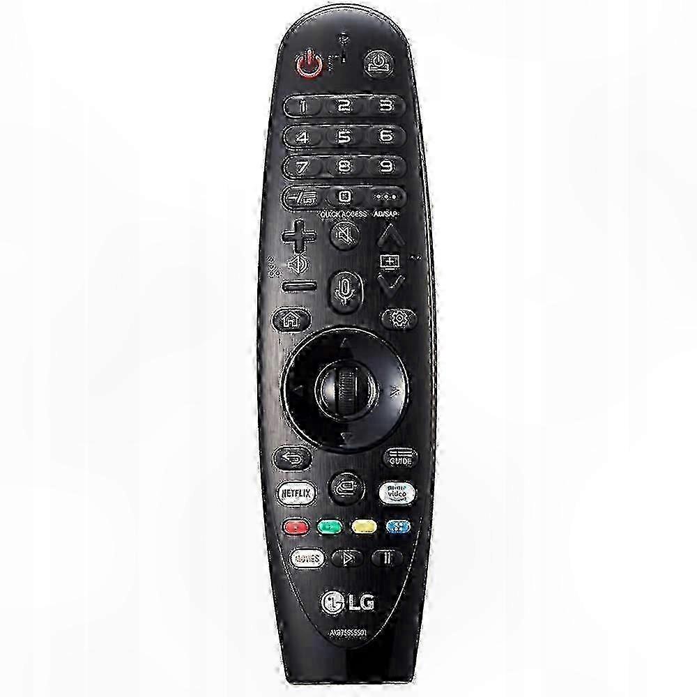 Smart TV Remote Control Replacement for AKB75855501, Black