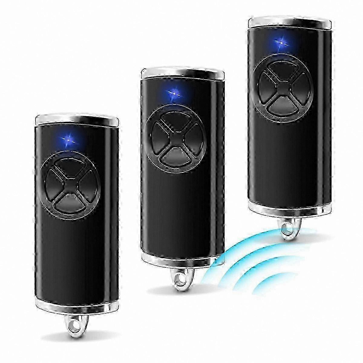 868MHz Wireless Garage Door Opener Kit with 3 Remote Controls and Handheld Transmitters for Easy Access