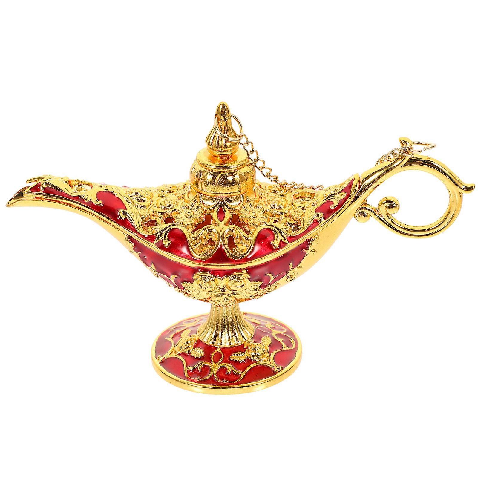 Red Vintage Ornament for Decor 3Pcs Banquet Adornment