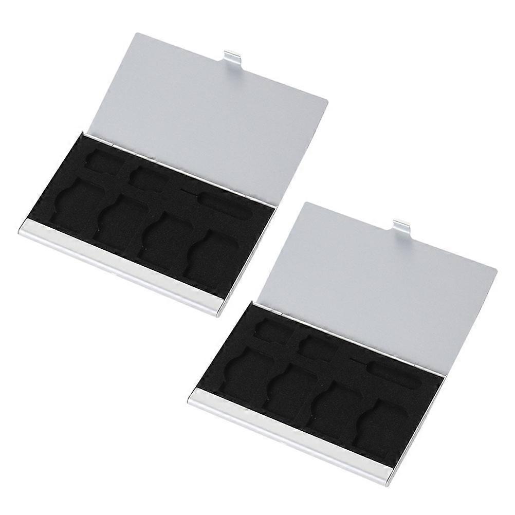 Sim Cards Container Phone Card Storage Box Holder for Sim Cards
