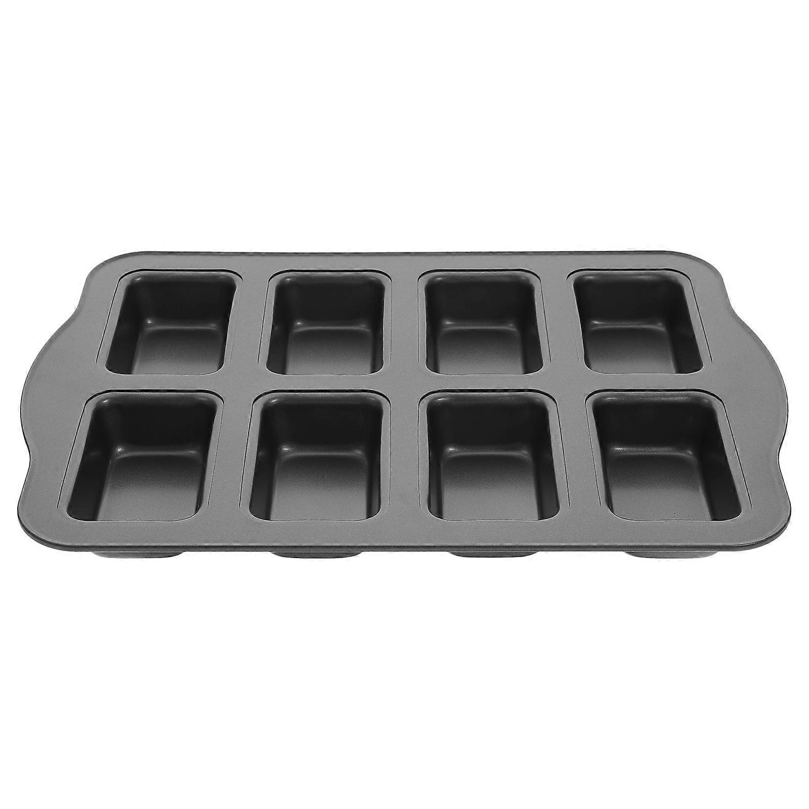 Carbon Steel Mini Loaf Baking Pan 4Pcs Ideal for Weddings And Picnics With Even Heating Feature in 36x24cm Size
