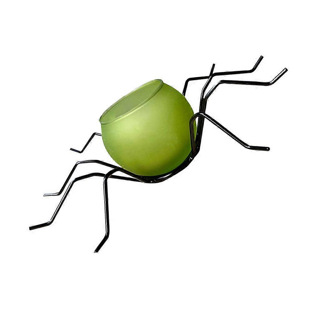 Halloween LED Candlestick Glass Decoration 2Pcs