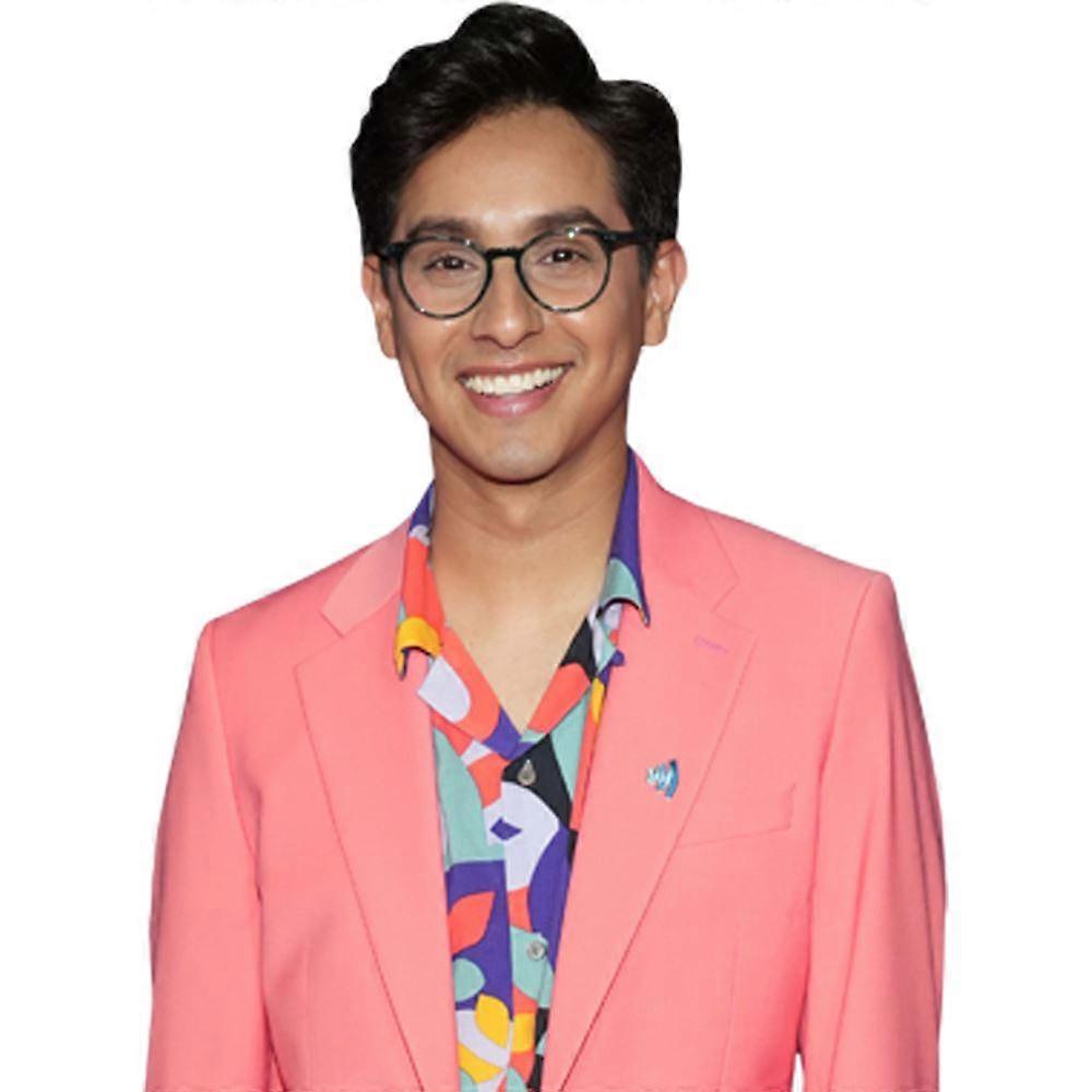 Frankie Rodriguez (Pink Suit) Half Body Buddy Cutout