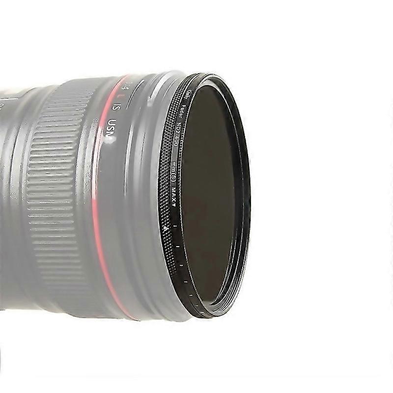 For Cuely 62mm Nd2400 Nd2 To Nd400 Nd Filter Lens Neutral Density Adjustable Variable Filter