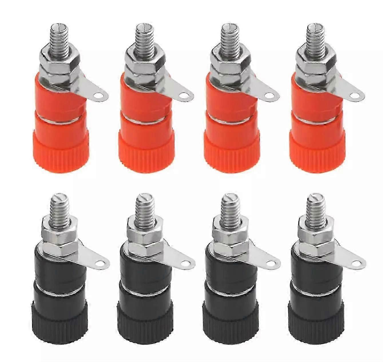 10 PCS. Pole terminals 4 mm banana plug socket 4 mm terminal plug myi