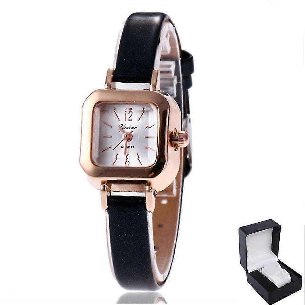 Light Luxury Small Square Watch Artistic Retro Elegant Women's