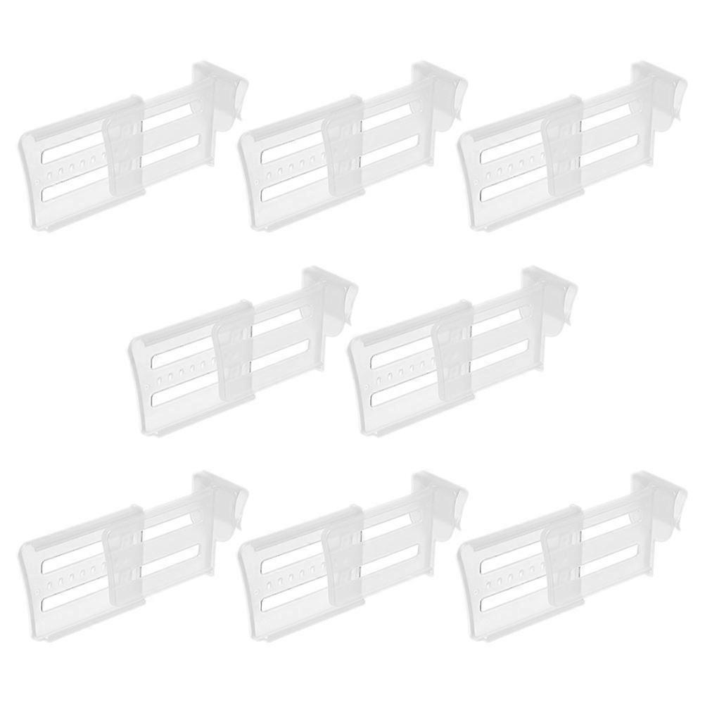 Easy Installation Refrigerator Partition Clamp Homeowners Classification 8Pcs