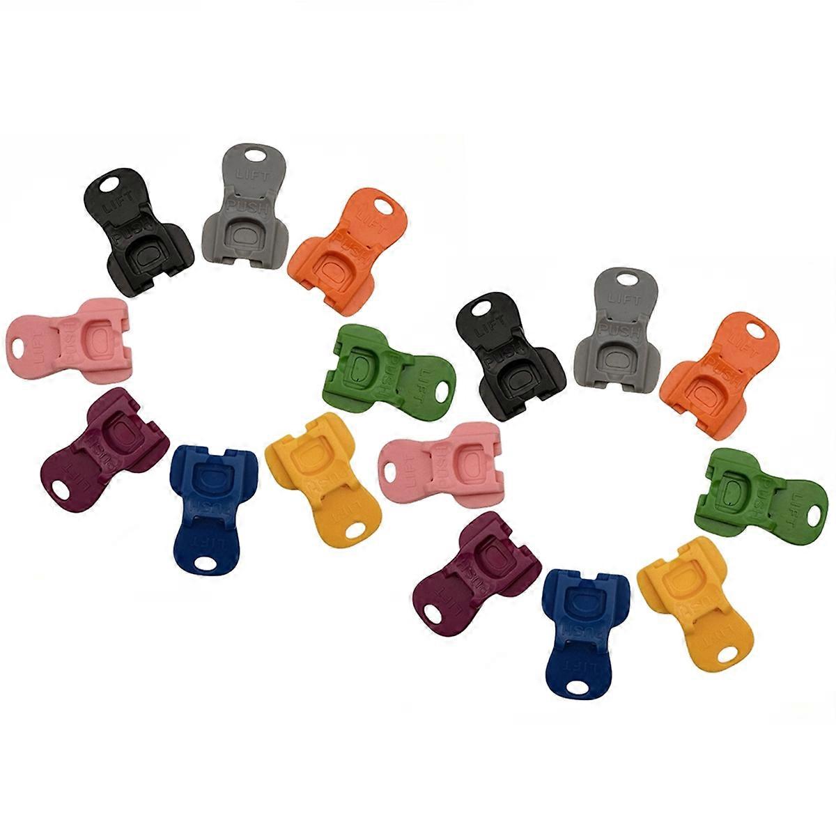 16PCS Complete Cover Easy Tab Opener,Soda Can Opener Tool, Colorful Drink Can Protector Cap, Univer