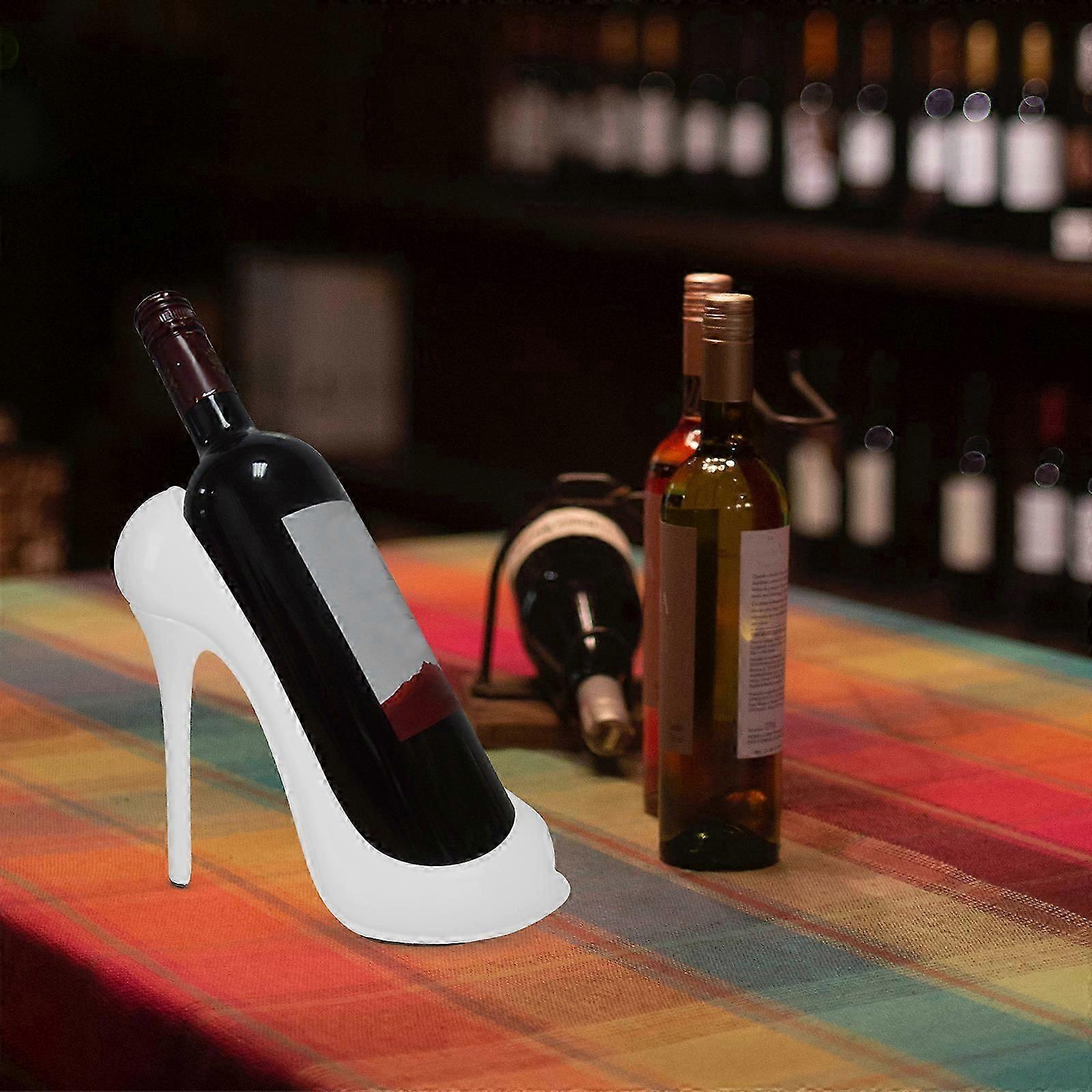 Desk Topper Wine Bottle Holder Wine Bottle Shelf Novelty Wine Bottle Rack Wine Storage Shelf