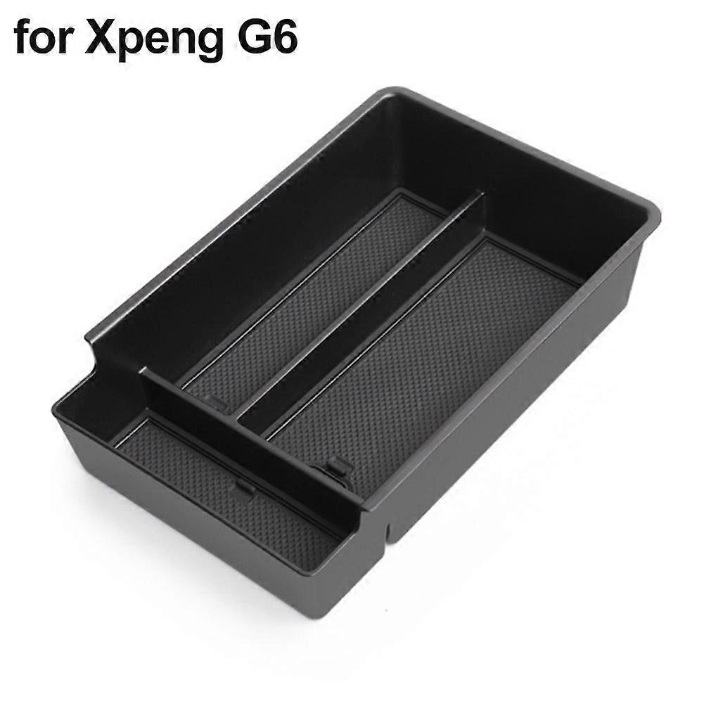 For Xpeng G6 Center Console Organizer Large Capacity Armrest Storage Box Multifunctional Car Interior Accessory