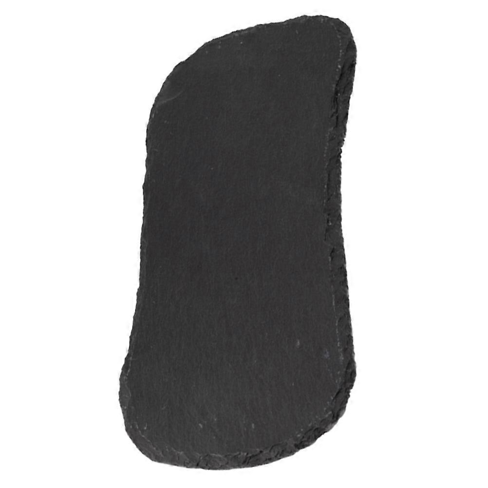 Kidney Shape Cheese Serving Plate for Hotel Use Black Material 1Pc