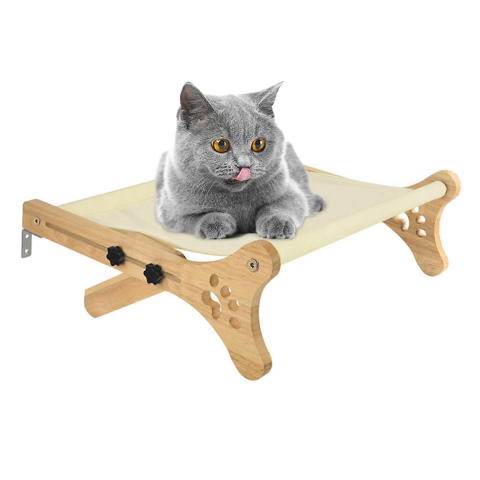 Bunk Shelf Maple Frame Attached Napping Lounge Space Saving Design Vertical Activity Center 2.99 X 2.76 X 2.56 In