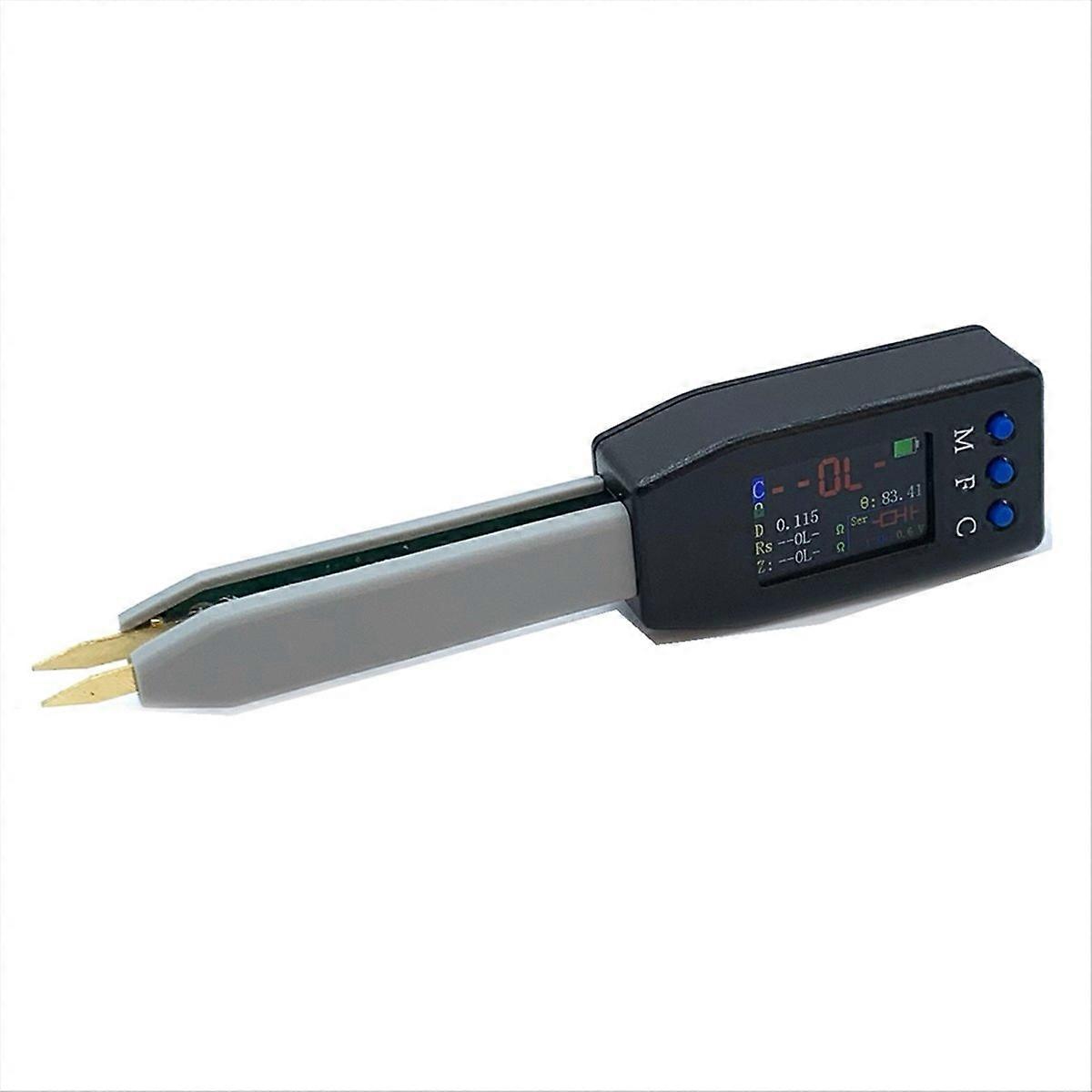 100S 100hZ/1KHz/10kHz Mini Intelligent Bridge Tweezers SMD Tester Resistance Capacitance Inductance Diode Tester