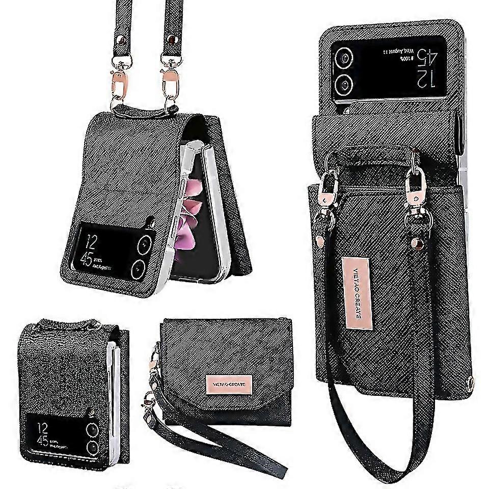 For Vietao Portable Wallet Foldable Pu Phone