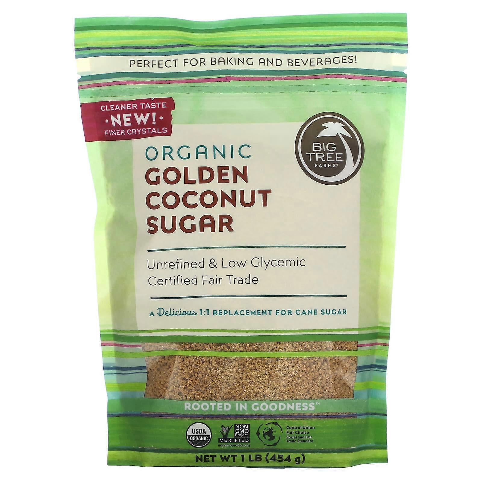 Organic Golden Coconut Sugar, 1 lb (454 g)