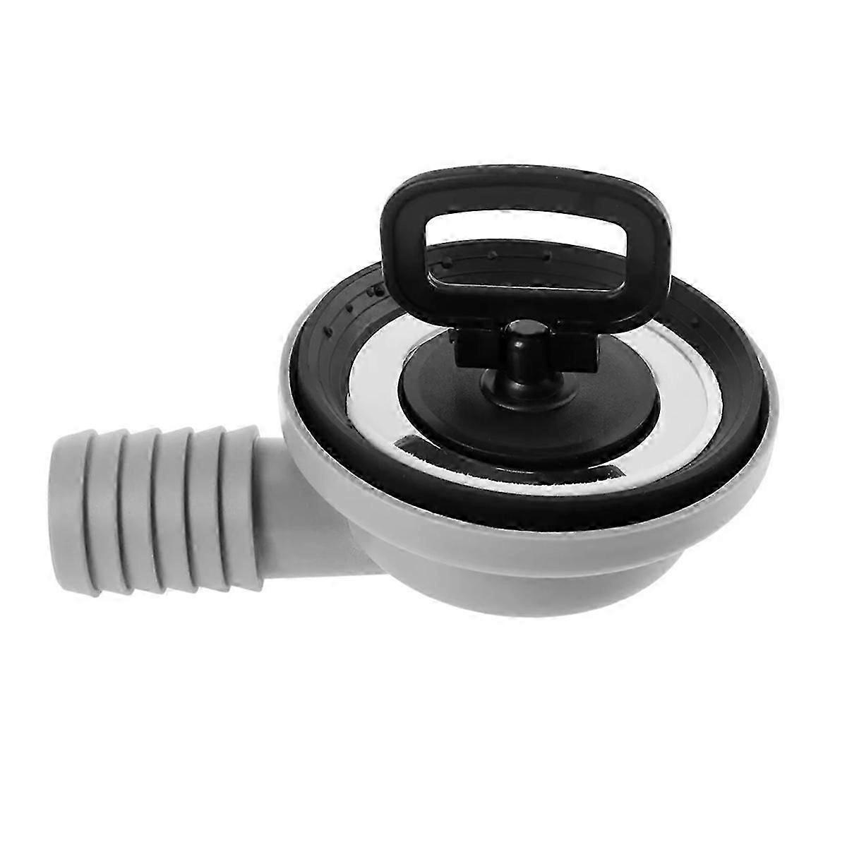 56mm 2,2 Zoll Waschbecken Abfall Ablassschraube Loch Winkel Fitting für Boot Caravan Wohnmobil RV Camper Accessor