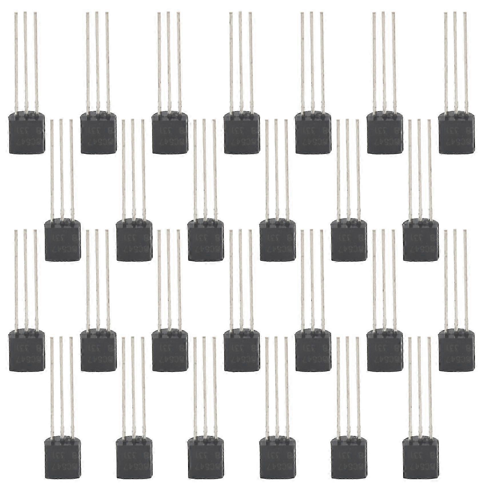 100pcs BC547 TO-92 NPN transistor 25-26