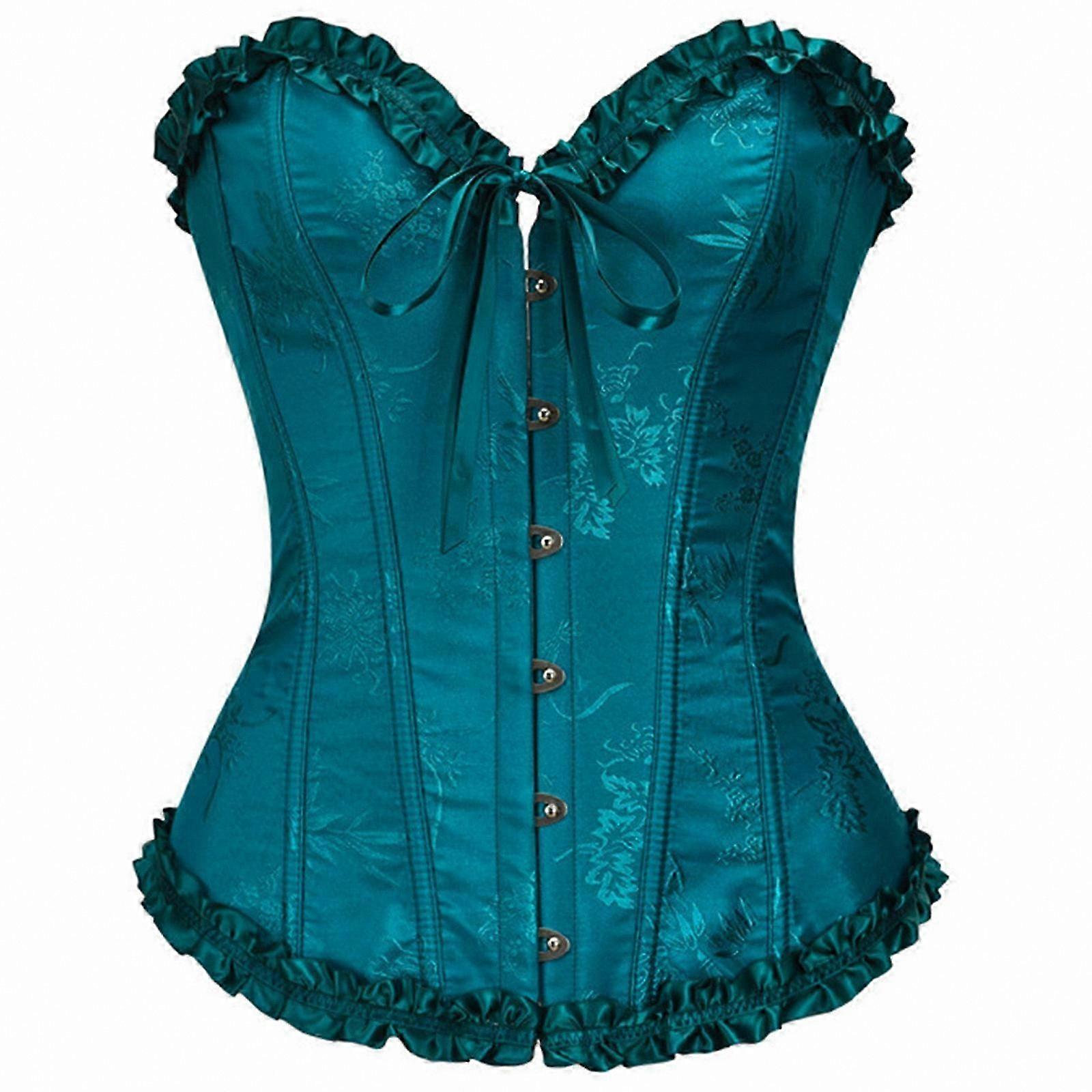 Rose Red Waist Shaper with Lace Detailing for Gym and Yoga XXL