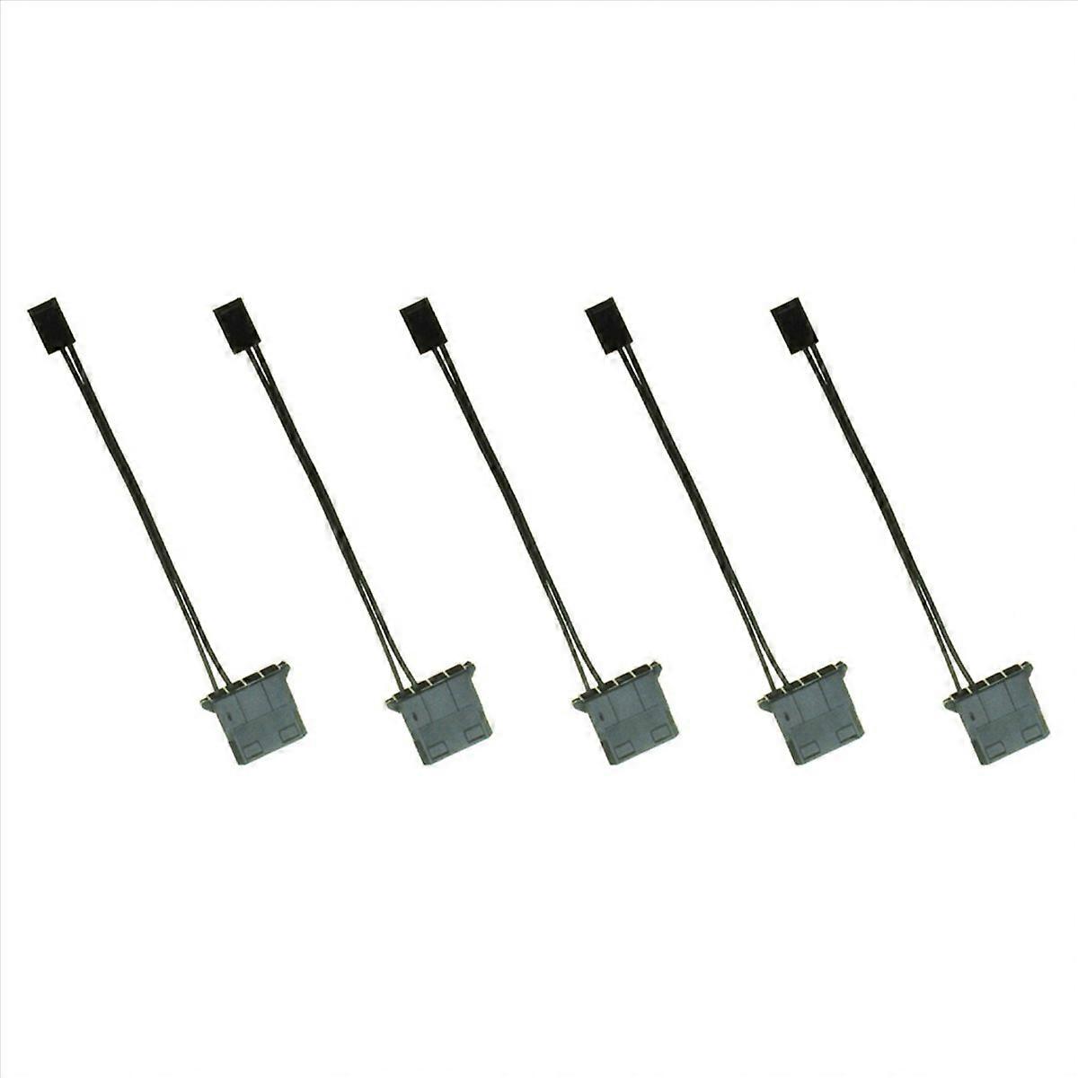 1Pcs IDE to 3 Pin Fan Power Cable PC Cooling Convertor Cable