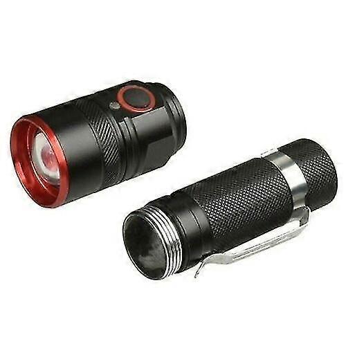 Powerful 50000lm T6 Led Flashlight Rechargeable Zoom 3 Modes Torch Light 18650