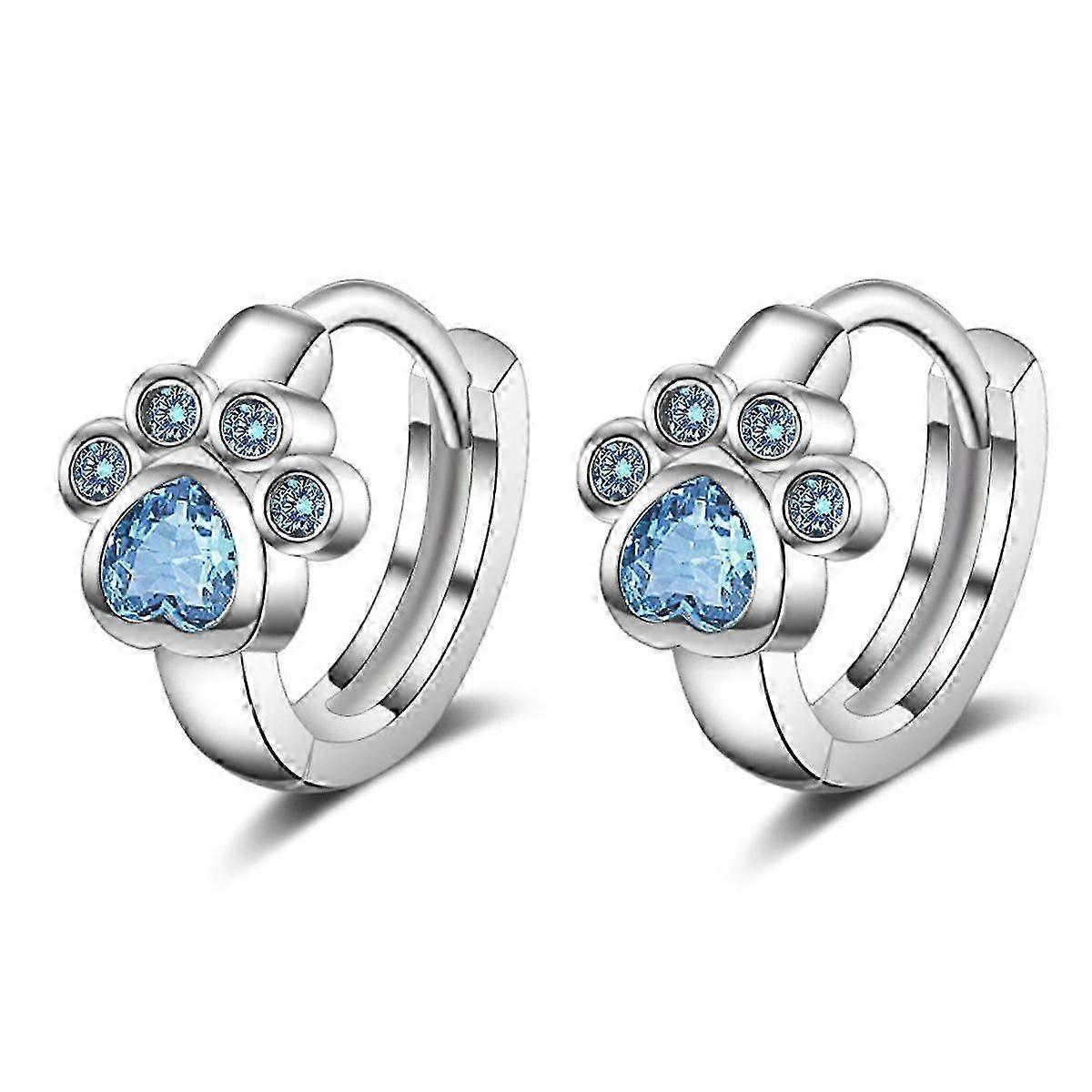 Dog Paw and Cat Earrings for Women's