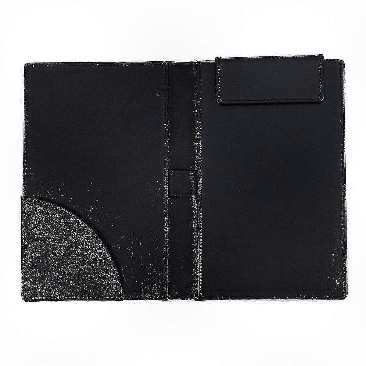 Restoran faturalarını, çek tutucuları ve sunucuları saklamak için yüksek kaliteli siyah klasör - restoran kullanımı için mükemmel kalite