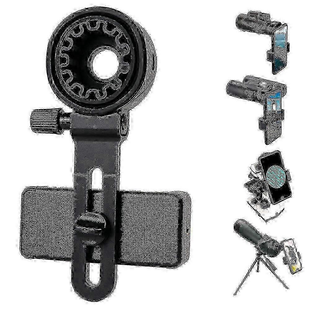 Universal Smartphone Mount for Binoculars Monoculars Microscopes Spotting Scopes and Telescope with Adapter Compatibility miao4