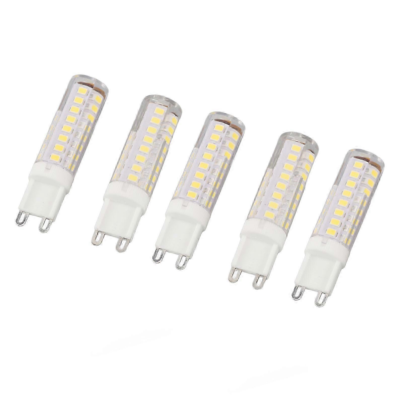 2025 5Pcs 7W G9 Dimmable LED Bulbs High Brightness Energy Saving