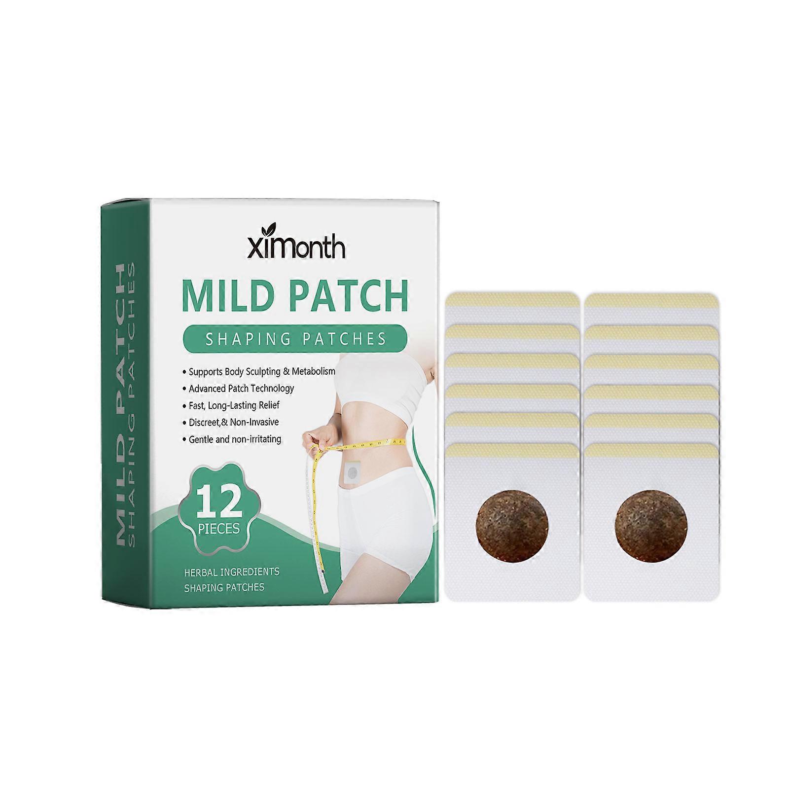 Ximonth Herbal Navel Patch, With Its Herbal Essence, Gently Cares For A Light Body And Helps Create A Curvy Figure