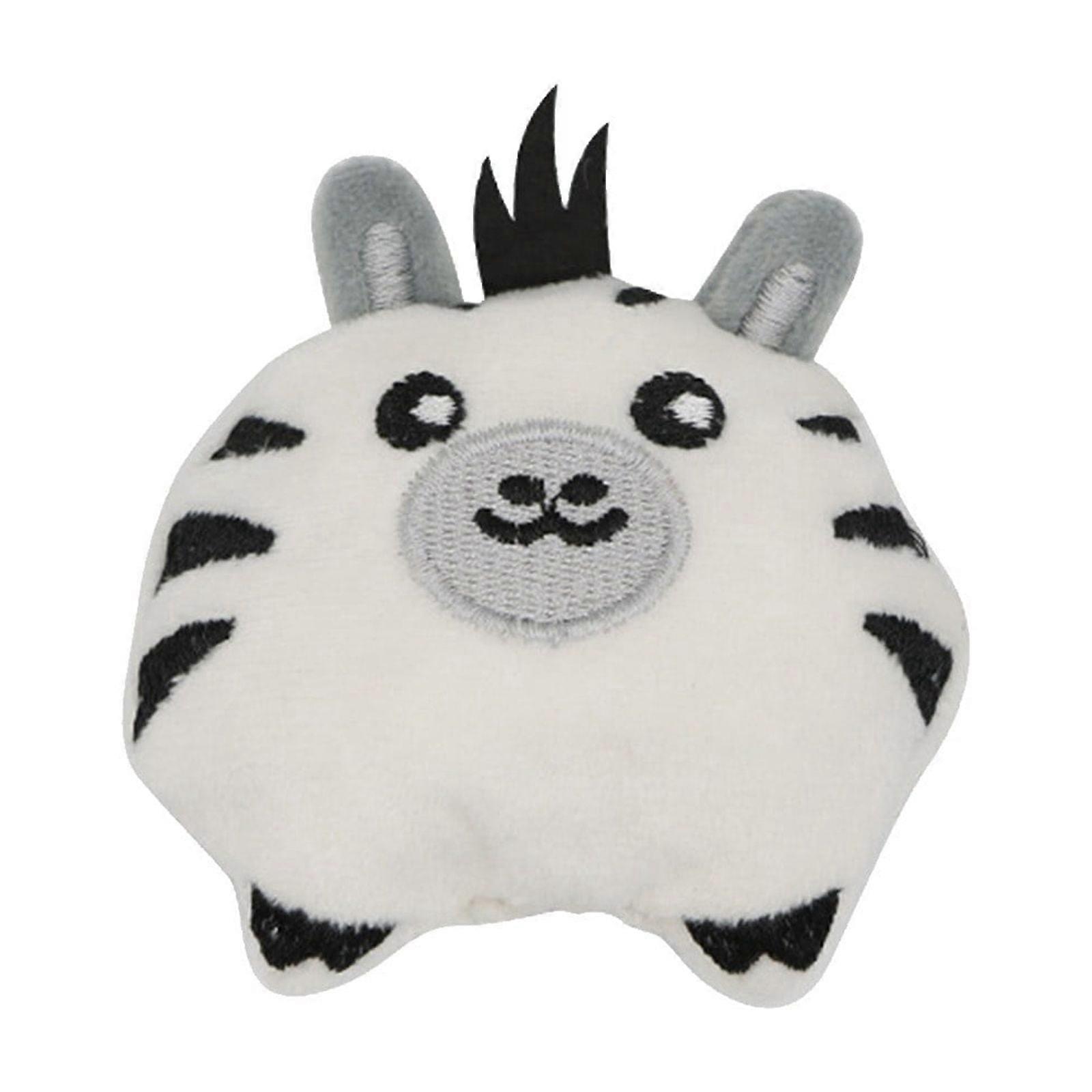 Dog Chew Toys for Aggressive Chewers, Extra Tough Plush Treat Dispenser, Farm Animals Design, Compatible with Small to Medium Dogs