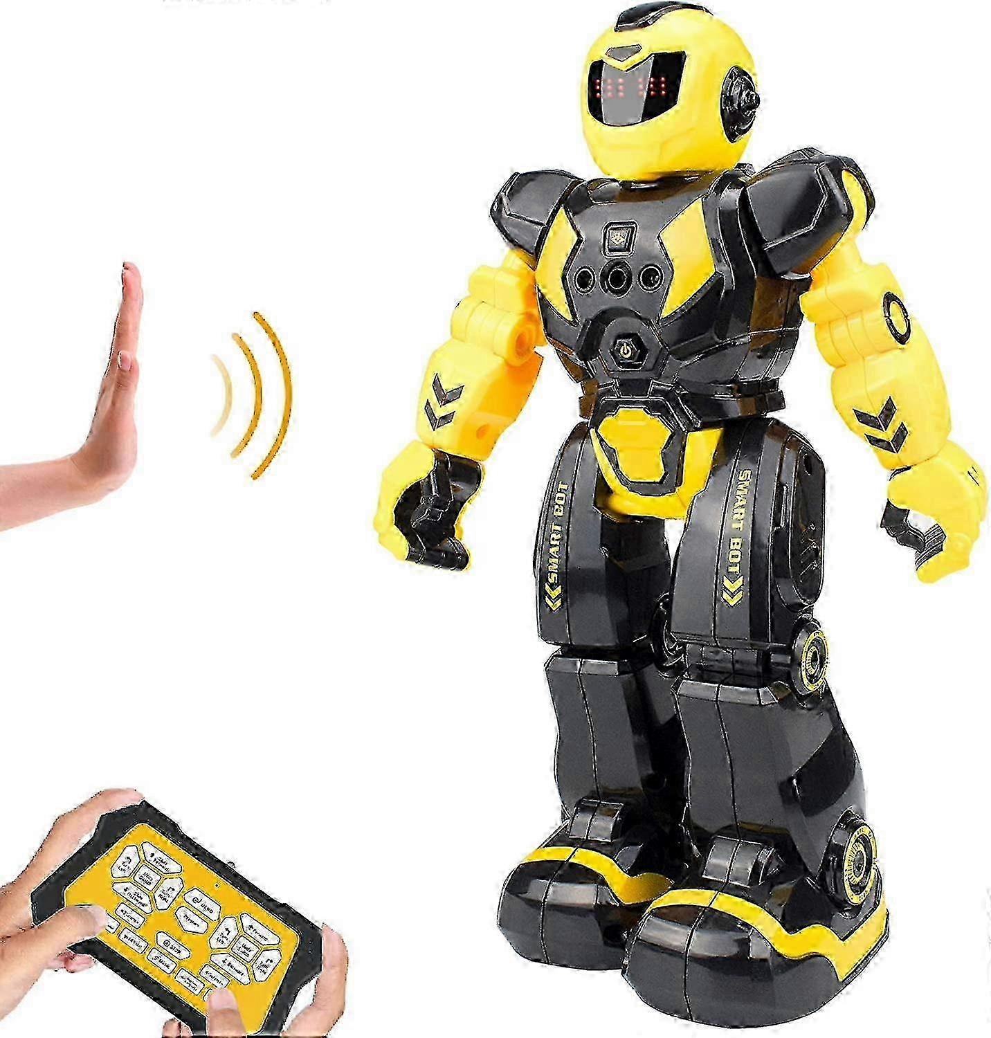 Intelligent Programmable Robot With Infrared Controller, Dancing, Singing Smart Gesture Sensing