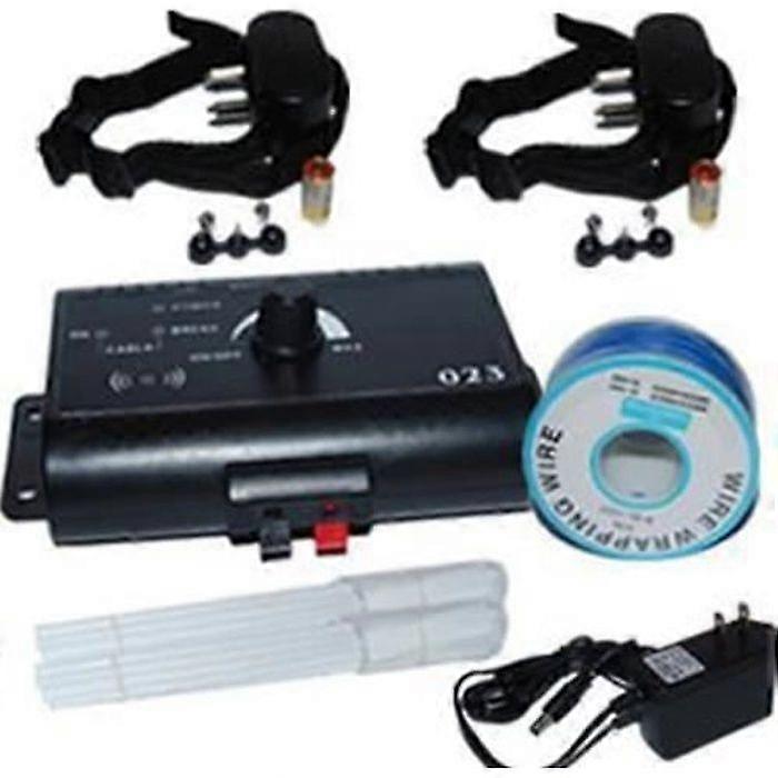 Elektrický plot proti úniku pre 2 psy