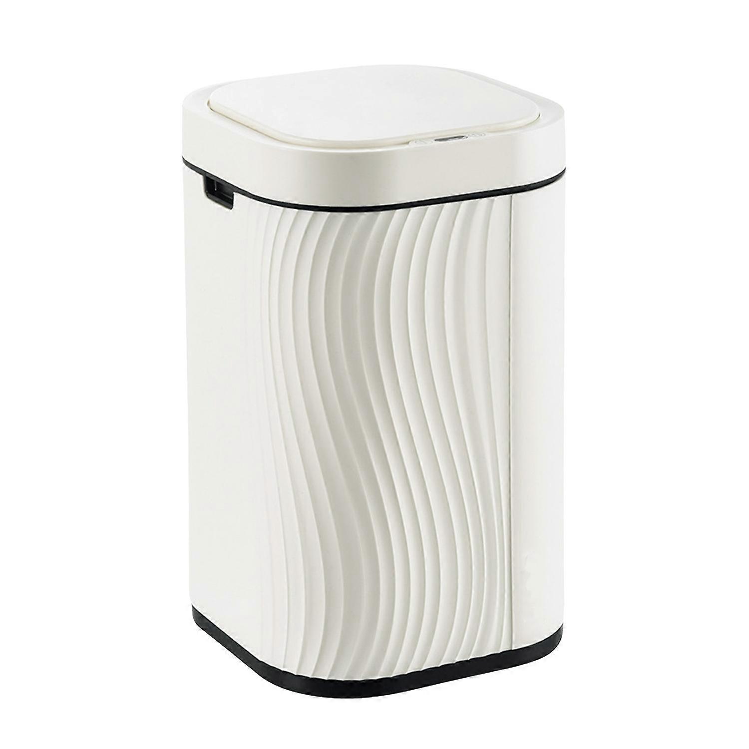 Smart Sensor Trash Can with Lid Odor Proof Automatic Switch Garbage Bin for Home Bathroom Kitchen Ho