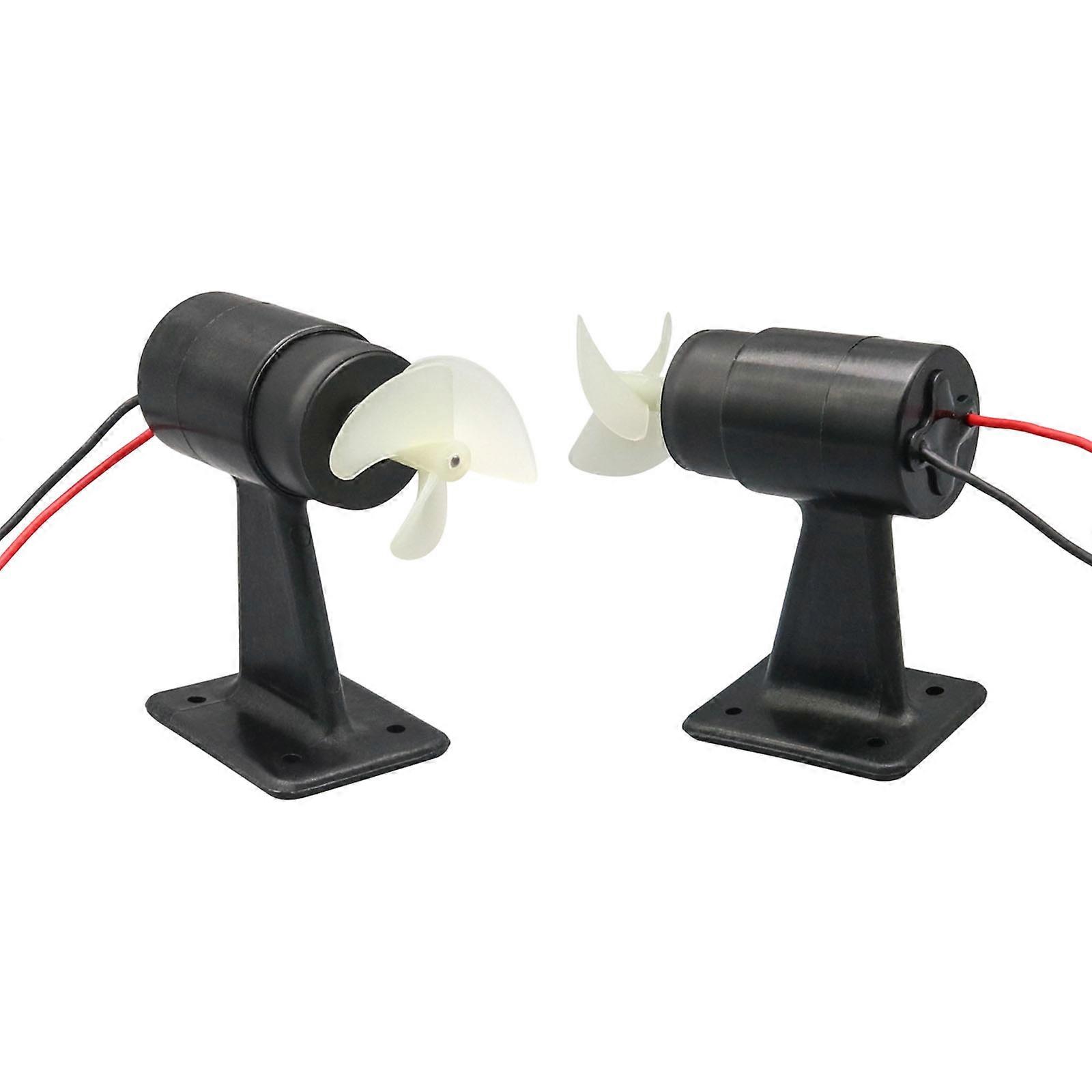 Remote Control Boat Motor Engine Underwater Propeller System Speed Strong Plastic Quiet Operate for Vessel Multicolor