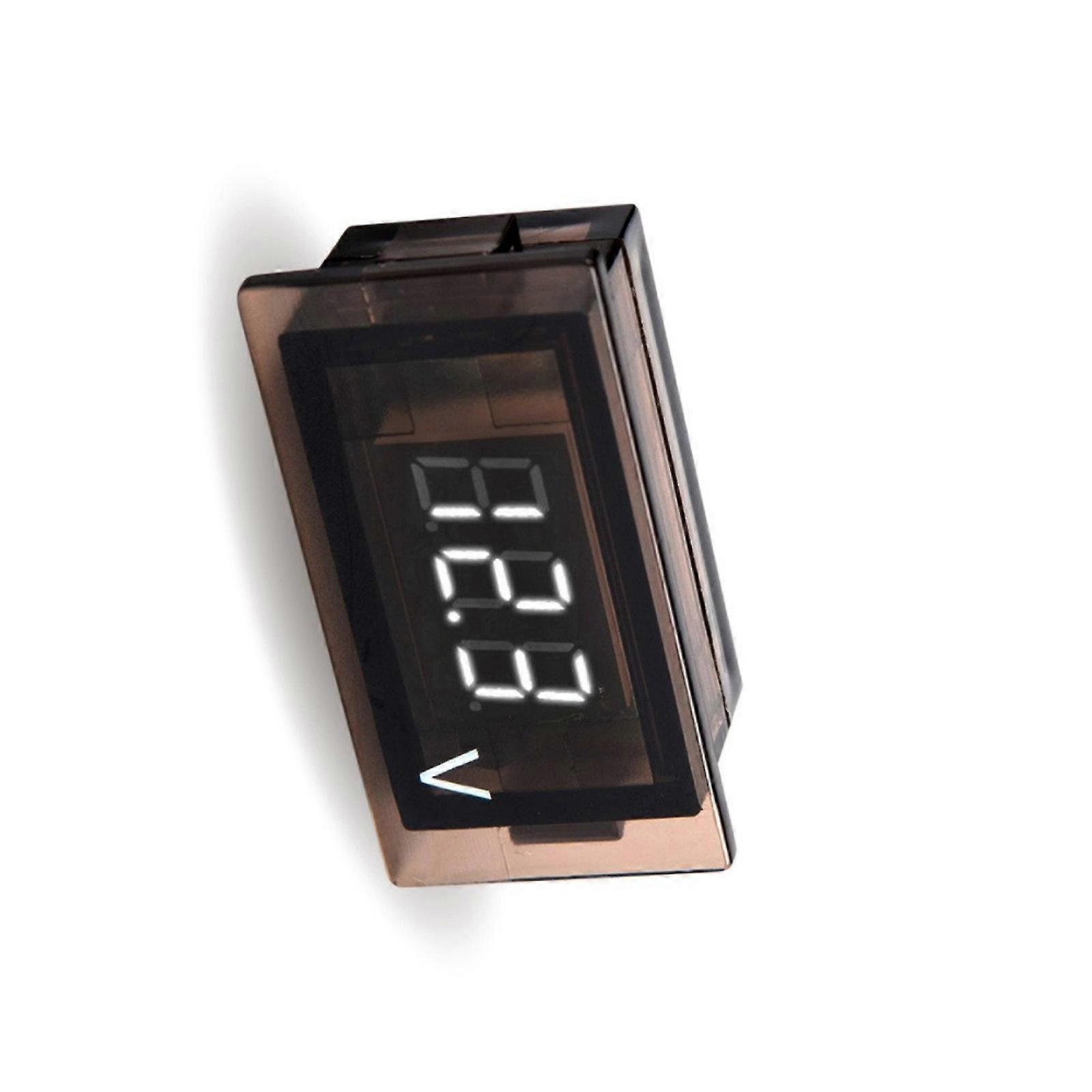 Wide Ranges Digital Voltmeter With ±0.1V Accuracy Backlights Screen Voltmeter For Vehicle Motorcycle Battery Testing Multicolor