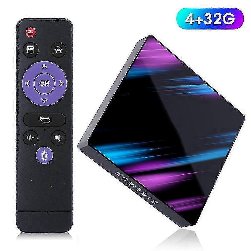 Internet Player TV BOX RK3318 4GB+32GB Dual WiFi Bluetooth 4K